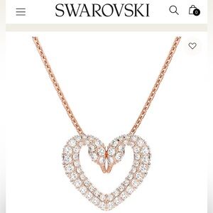 Swarovski necklace and bracelet set